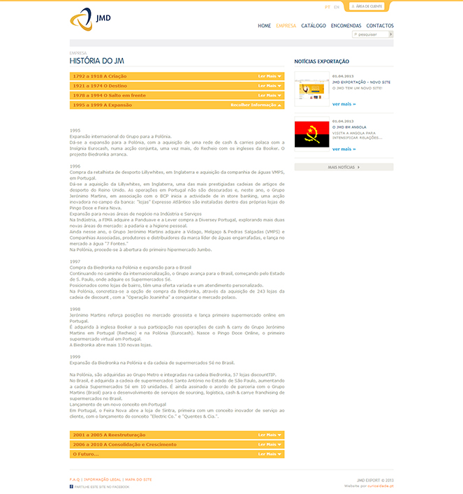 Jerónimo Martins | JMD Export Jerónimo Martins | JMD Export