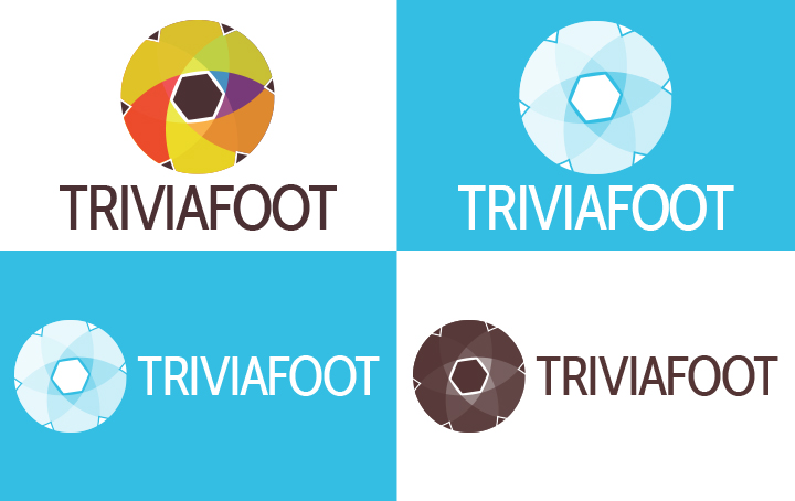 Várias versões do logótipo Várias versões do logótipo