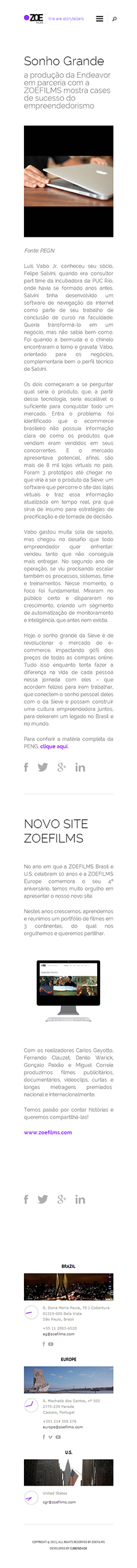 Versão Mobile Versão Mobile