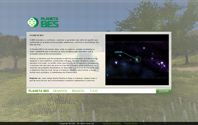 Website Planeta BES Website Planeta BES