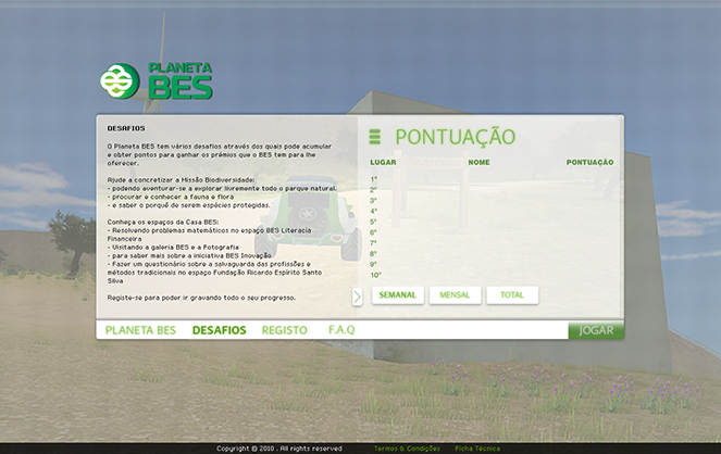 Website Planeta BES Website Planeta BES