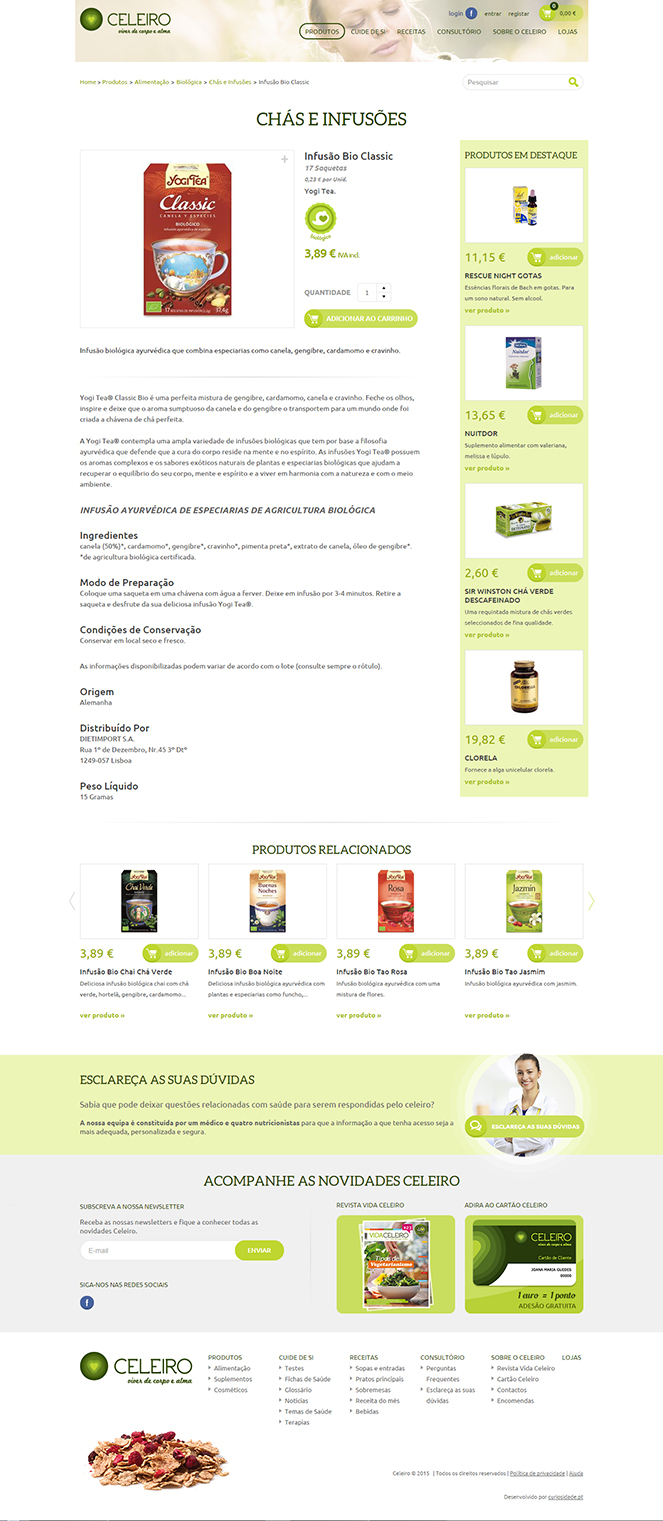 Website e Loja Online Celeiro Website e Loja Online Celeiro